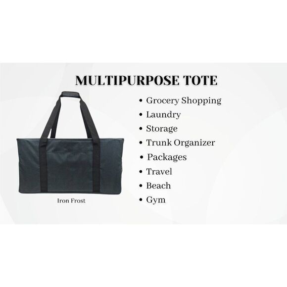 Multipurpose Utility Tote - Frost Iron Black - Picture 8 of 15